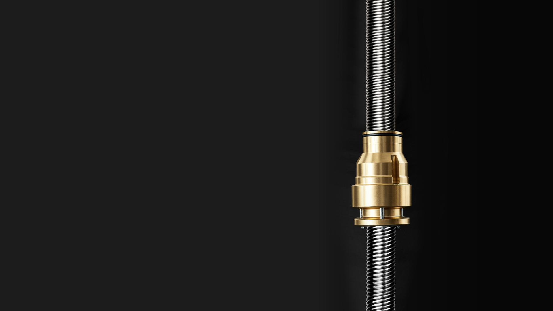 Precision nut-and-screw drive assembly
