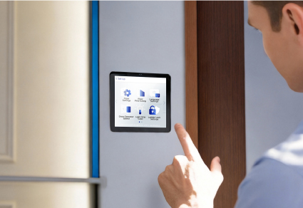 External smart display with full-lifecycle data recording and monitoring.