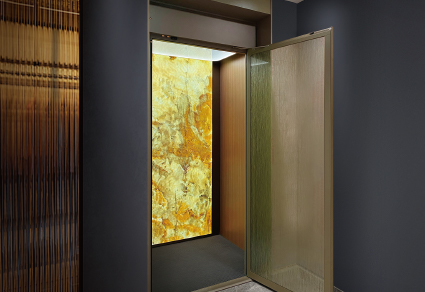 Art feature walls and eco woven carpets available to match diverse interior styles.